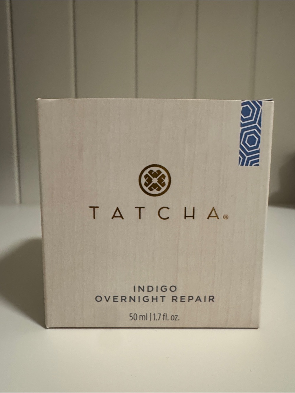 Tatcha Indigo Overnight Repair - Cream with Blue Accent